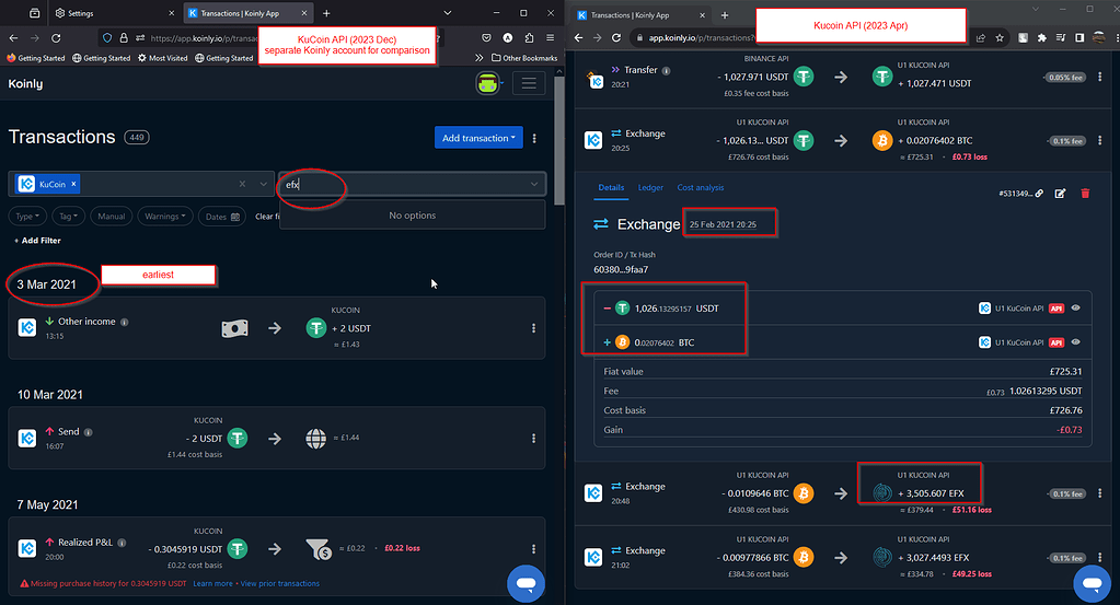 Kucoin new API limitations - Koinly Support - Koinly
