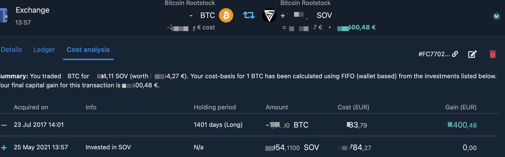 Germany - Holding >1 year but not treated as tax free - Tax Questions -  Koinly